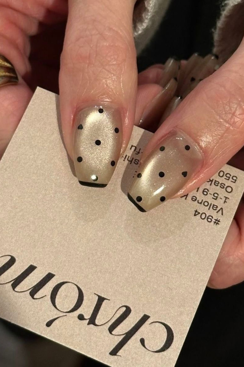 33 Polka Dot Nails That Make You Forget About French Tips 33 Polka Dot Nails That Make You Forget About French Tips