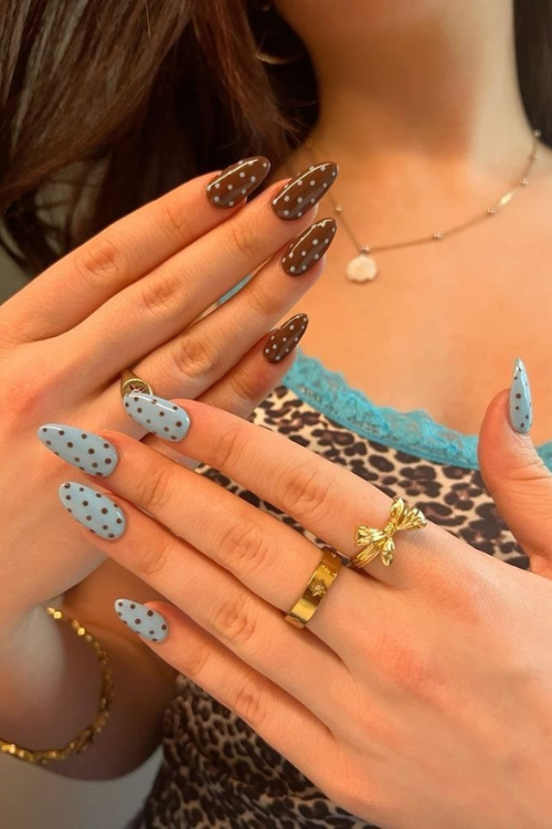 33 Polka Dot Nails That Make You Forget About French Tips 33 Polka Dot Nails That Make You Forget About French Tips