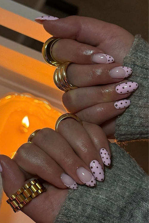 33 Polka Dot Nails That Make You Forget About French Tips 33 Polka Dot Nails That Make You Forget About French Tips