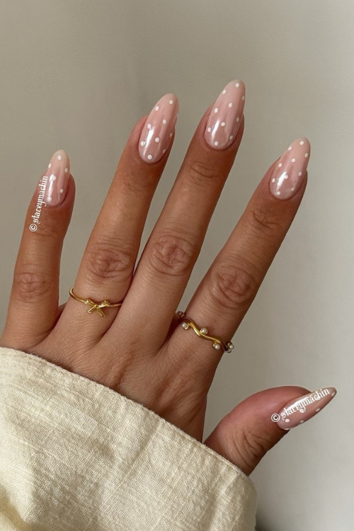 33 Polka Dot Nails That Make You Forget About French Tips 33 Polka Dot Nails That Make You Forget About French Tips