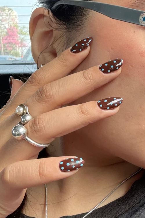 33 Polka Dot Nails That Make You Forget About French Tips 33 Polka Dot Nails That Make You Forget About French Tips
