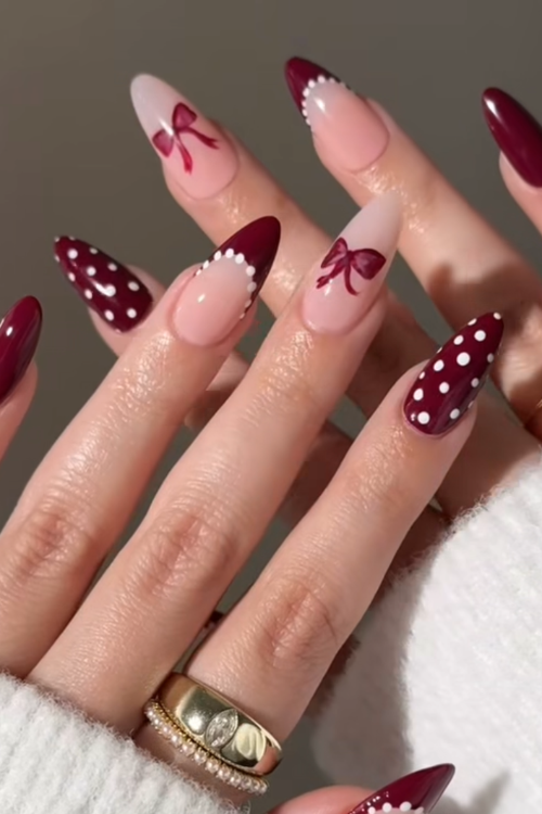 33 Polka Dot Nails That Make You Forget About French Tips 33 Polka Dot Nails That Make You Forget About French Tips