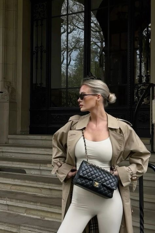 19 White Leggings Outfits That Make Casual Look Effortlessly Expensive 19 White Leggings Outfits That Make Casual Look Effortlessly Expensive