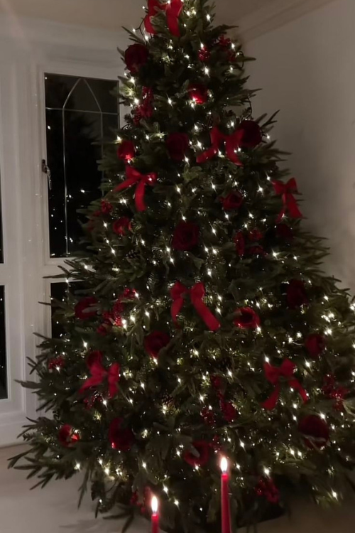 The 12 Red Christmas Trees Everyone’s Obsessed With This Season The 12 Red Christmas Trees Everyone’s Obsessed With This Season