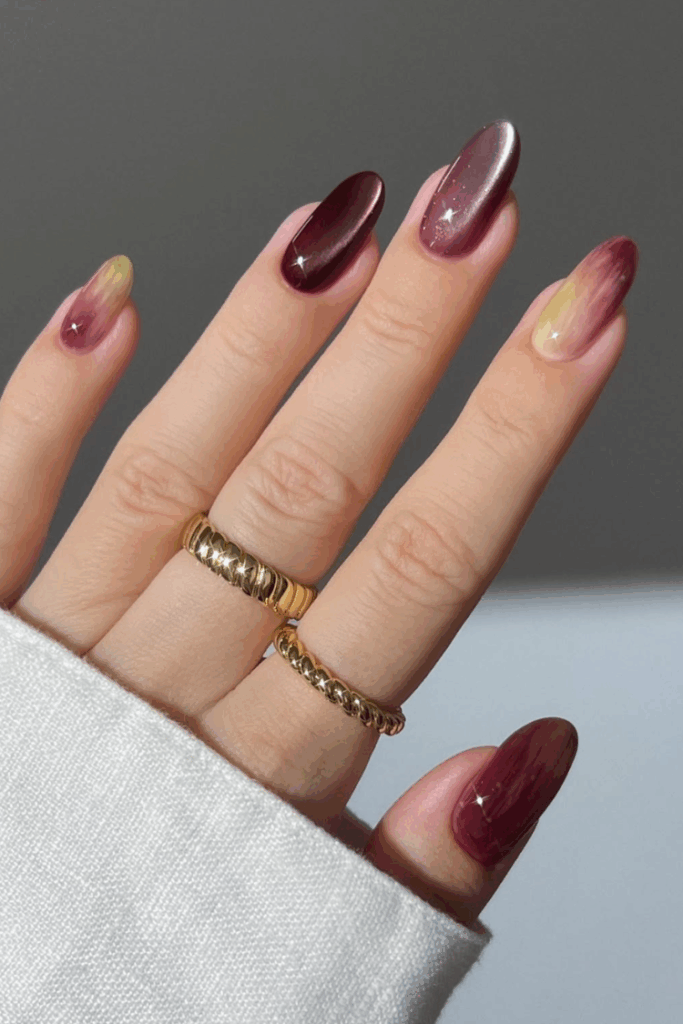 17 Fall Cat Eye Nails So Mesmerizing You’ll Keep Staring at Them 17 Fall Cat Eye Nails So Mesmerizing You’ll Keep Staring at Them