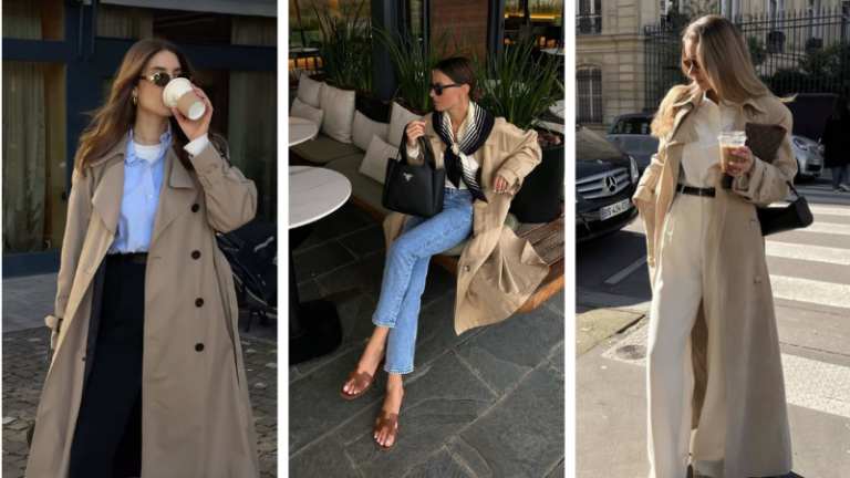 trench coat outfits