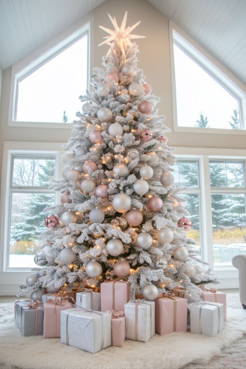 The 12 White Christmas Trees That Turn Your Home Into a Snowy Fairytale