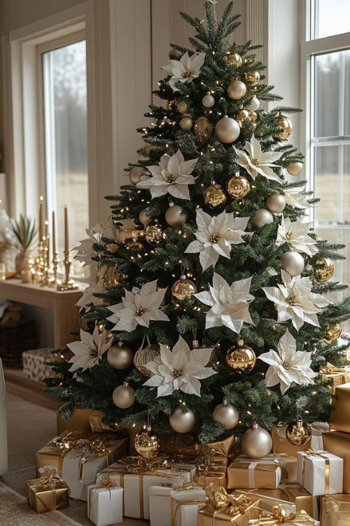 The 12 White Christmas Trees That Turn Your Home Into a Snowy Fairytale