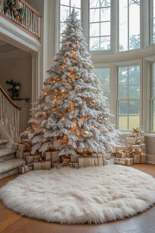 The 12 White Christmas Trees That Turn Your Home Into a Snowy Fairytale