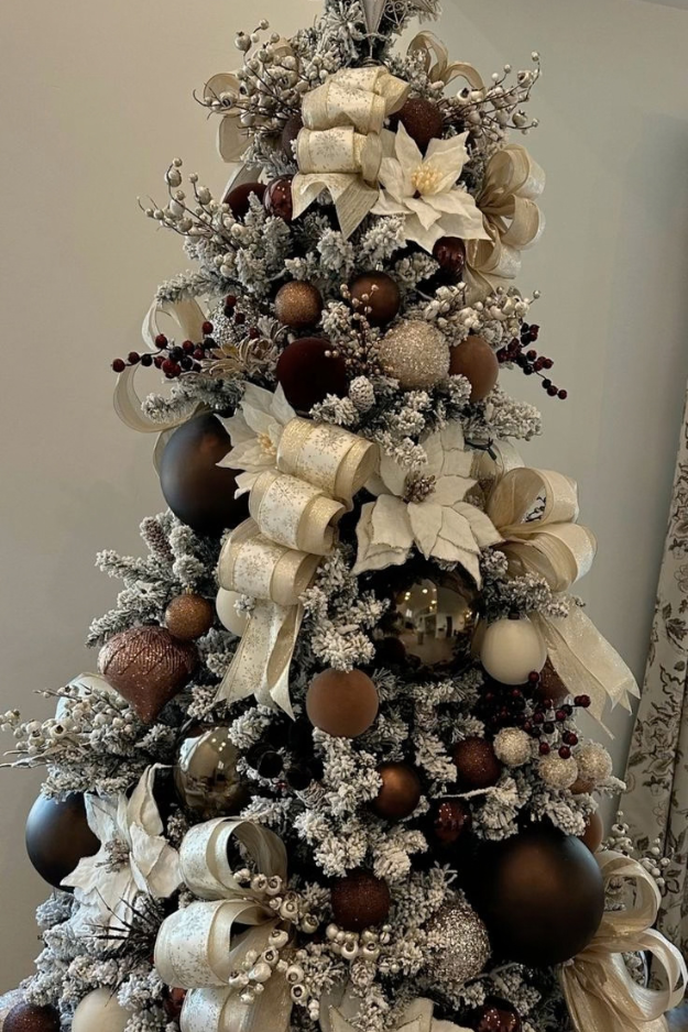 The 19 White Christmas Trees That Turn Your Home Into a Snowy Fairytale The 19 White Christmas Trees That Turn Your Home Into a Snowy Fairytale