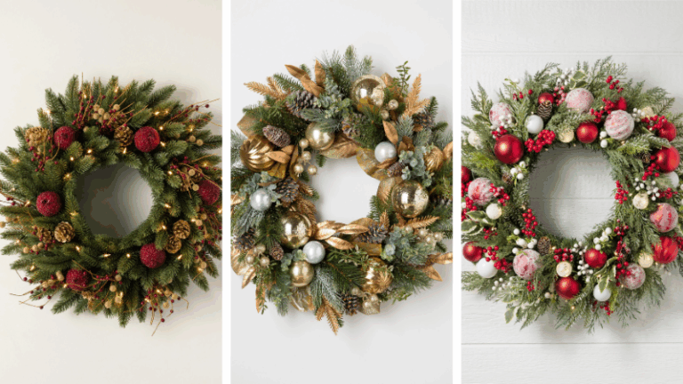 The 19 Christmas Wreaths Everyone’s Obsessed With This Holiday Season