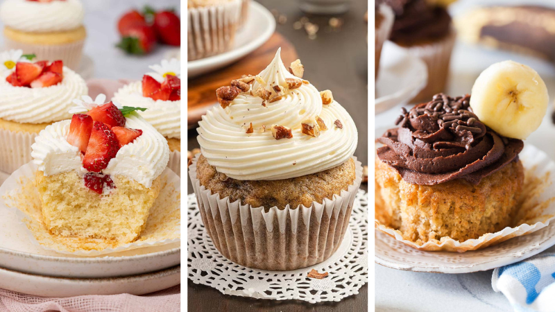 25 Yum Cupcake Recipes That Look Bakery-Level but Are Shockingly Easy