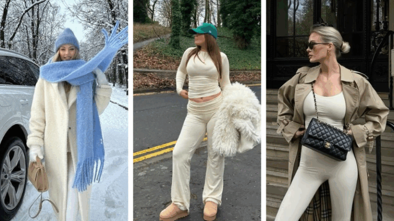 white leggings outfits