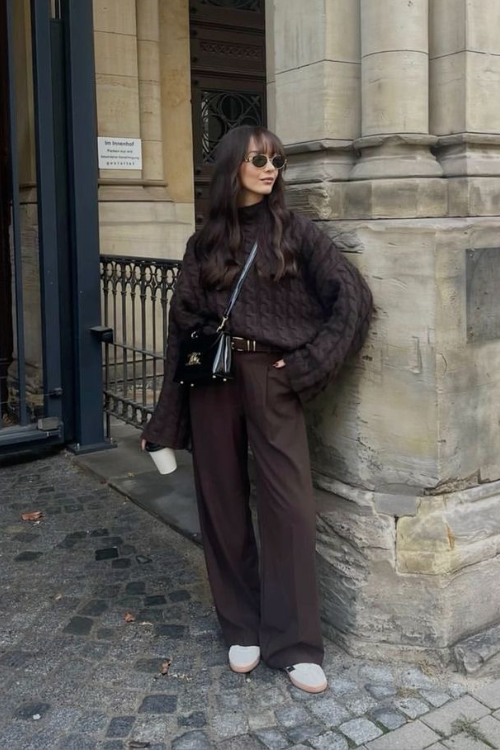 20 Classy Brown Pants Outfits Perfect for Work, Coffee Dates, and Everyday Chic 20 Classy Brown Pants Outfits Perfect for Work, Coffee Dates, and Everyday Chic