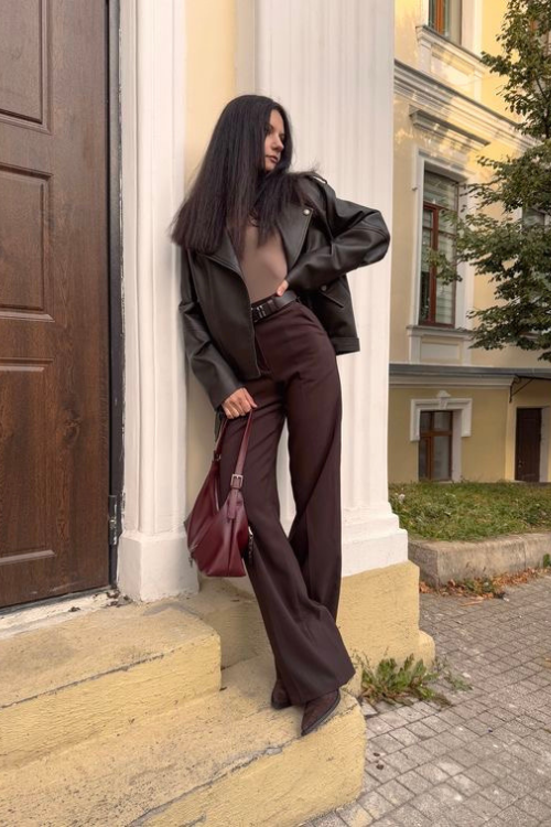 20 Classy Brown Pants Outfits Perfect for Work, Coffee Dates, and Everyday Chic 20 Classy Brown Pants Outfits Perfect for Work, Coffee Dates, and Everyday Chic