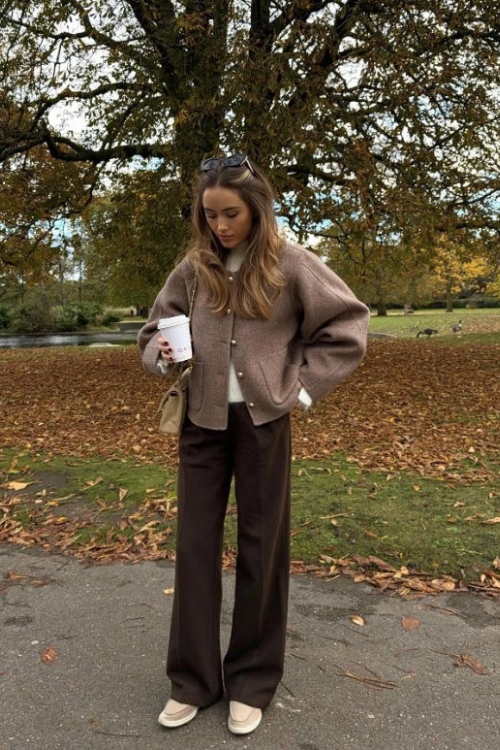 20 Classy Brown Pants Outfits Perfect for Work, Coffee Dates, and Everyday Chic 20 Classy Brown Pants Outfits Perfect for Work, Coffee Dates, and Everyday Chic