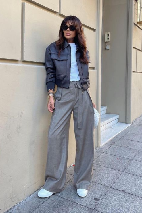 15 Chic Grey Pants Outfits That Prove Neutrals Are the New Power Move 15 Chic Grey Pants Outfits That Prove Neutrals Are the New Power Move
