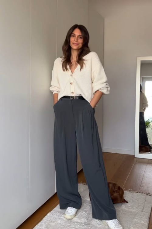 15 Chic Grey Pants Outfits That Prove Neutrals Are the New Power Move 15 Chic Grey Pants Outfits That Prove Neutrals Are the New Power Move