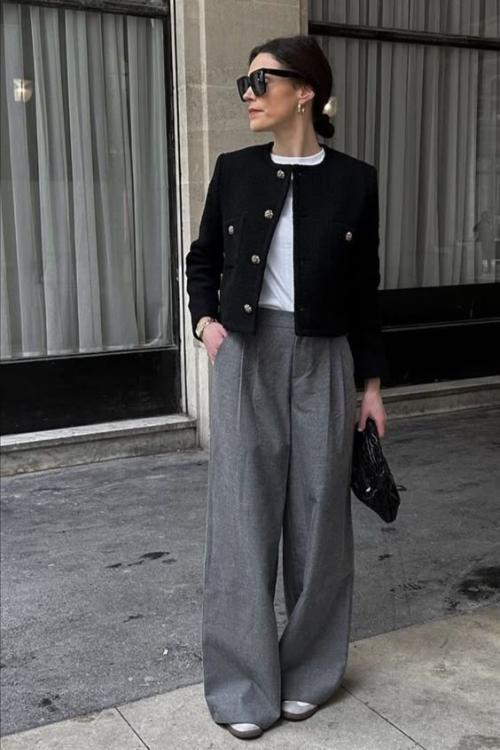 15 Chic Grey Pants Outfits That Prove Neutrals Are the New Power Move 15 Chic Grey Pants Outfits That Prove Neutrals Are the New Power Move