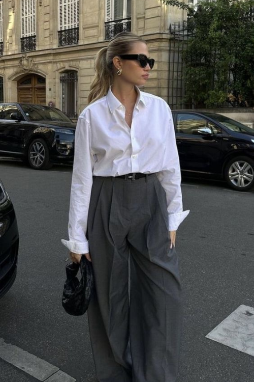 15 Chic Grey Pants Outfits That Prove Neutrals Are the New Power Move 15 Chic Grey Pants Outfits That Prove Neutrals Are the New Power Move