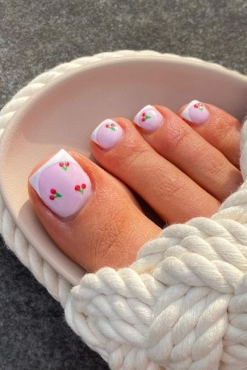 24 Cute Summer Toe Nails That Look Perfect in Sandals and Beach Photos 24 Cute Summer Toe Nails That Look Perfect in Sandals and Beach Photos