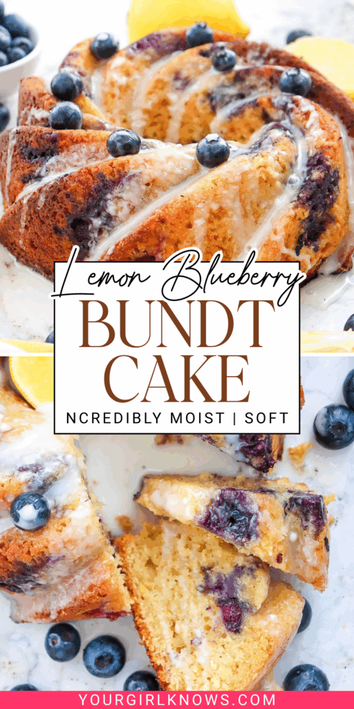The Best Lemon Blueberry Bundt Cake Recipe That’s Light, Fluffy, and Irresistible Lemon Blueberry Bundt Cake