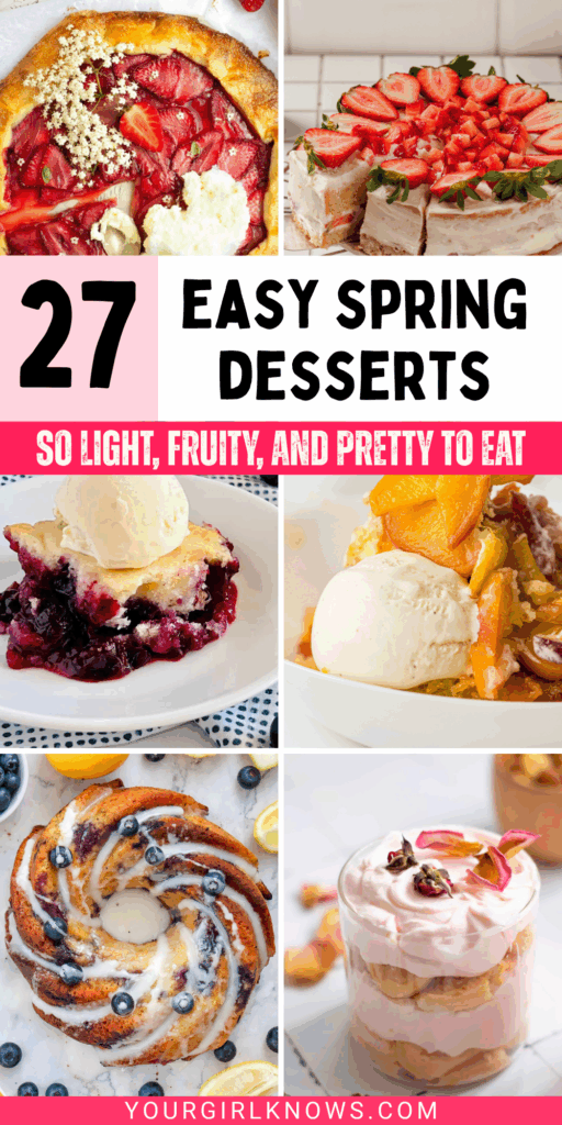 27 Spring Desserts That Taste Like the Season Finally Showed Up 27 Spring Desserts That Taste Like the Season Finally Showed Up