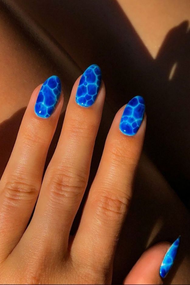 21 Blue Summer Nails That Are Way Prettier Than Your Usual Go-To Colors 21 Blue Summer Nails That Are Way Prettier Than Your Usual Go-To Colors