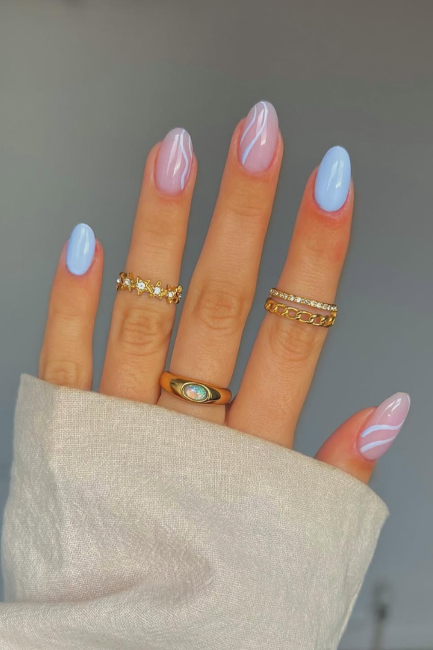 21 Blue Summer Nails That Are Way Prettier Than Your Usual Go-To Colors 21 Blue Summer Nails That Are Way Prettier Than Your Usual Go-To Colors