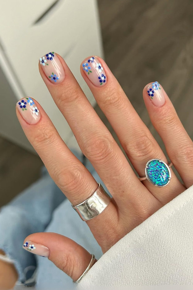 21 Blue Summer Nails That Are Way Prettier Than Your Usual Go-To Colors 21 Blue Summer Nails That Are Way Prettier Than Your Usual Go-To Colors