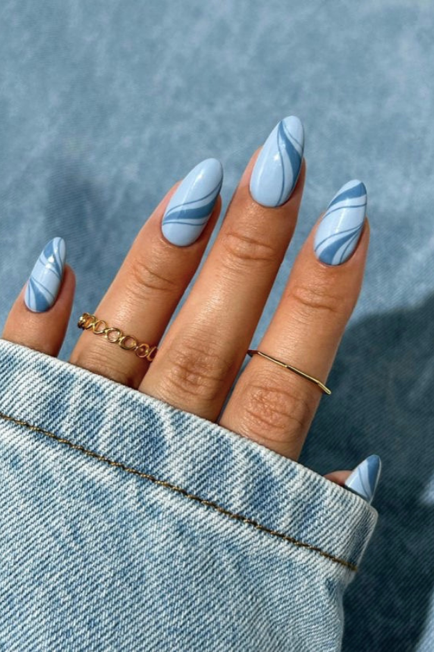 21 Blue Summer Nails That Are Way Prettier Than Your Usual Go-To Colors 21 Blue Summer Nails That Are Way Prettier Than Your Usual Go-To Colors