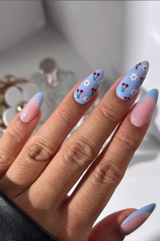 21 Blue Summer Nails That Are Way Prettier Than Your Usual Go-To Colors 21 Blue Summer Nails That Are Way Prettier Than Your Usual Go-To Colors
