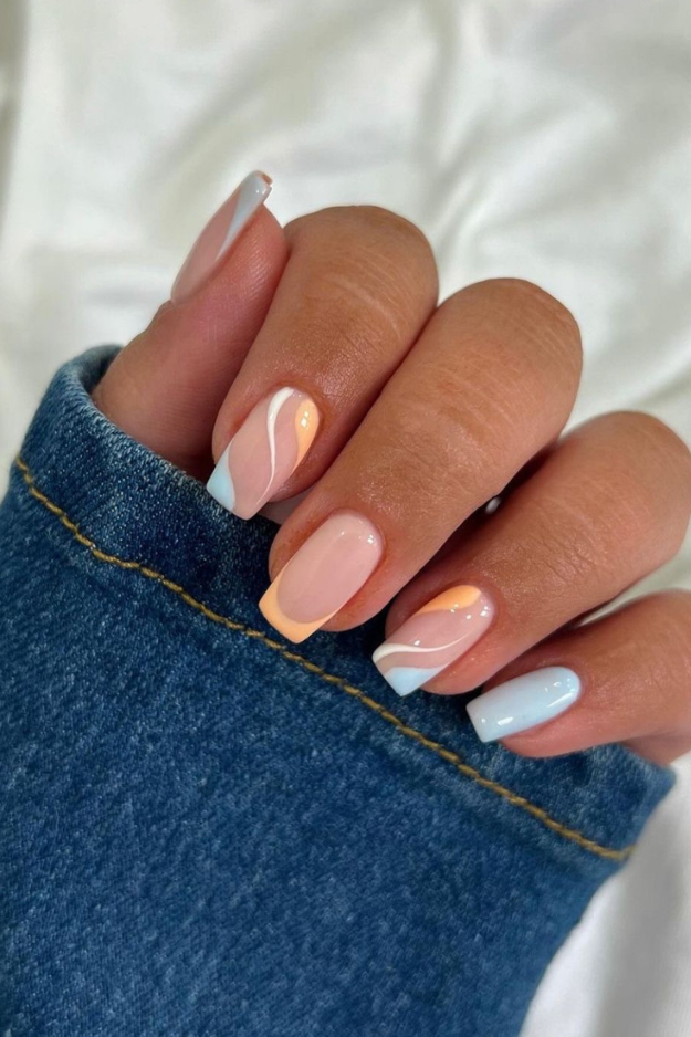21 Blue Summer Nails That Are Way Prettier Than Your Usual Go-To Colors 21 Blue Summer Nails That Are Way Prettier Than Your Usual Go-To Colors