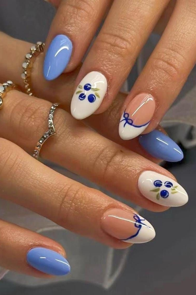 21 Blue Summer Nails That Are Way Prettier Than Your Usual Go-To Colors 21 Blue Summer Nails That Are Way Prettier Than Your Usual Go-To Colors