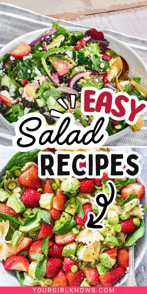 20 Easy Salad Recipes You’ll Actually Crave (Not Just Eat Because You Have To) 20 Easy Salad Recipes You’ll Actually Crave (Not Just Eat Because You Have To)