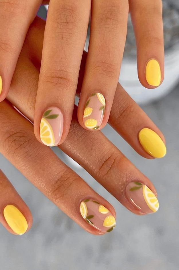 28 Short Summer Nails That Prove You Don’t Need Length to Look Cute 28 Short Summer Nails That Prove You Don’t Need Length to Look Cute