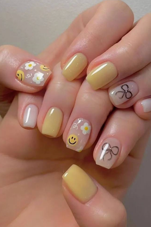 28 Short Summer Nails That Prove You Don’t Need Length to Look Cute 28 Short Summer Nails That Prove You Don’t Need Length to Look Cute