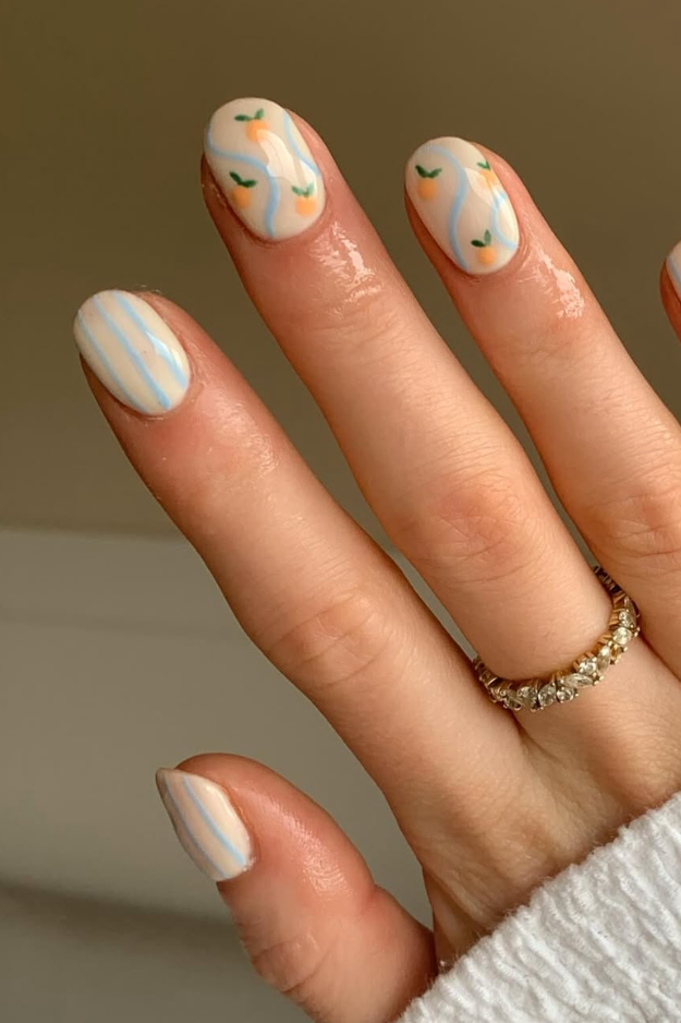 28 Short Summer Nails That Prove You Don’t Need Length to Look Cute 28 Short Summer Nails That Prove You Don’t Need Length to Look Cute