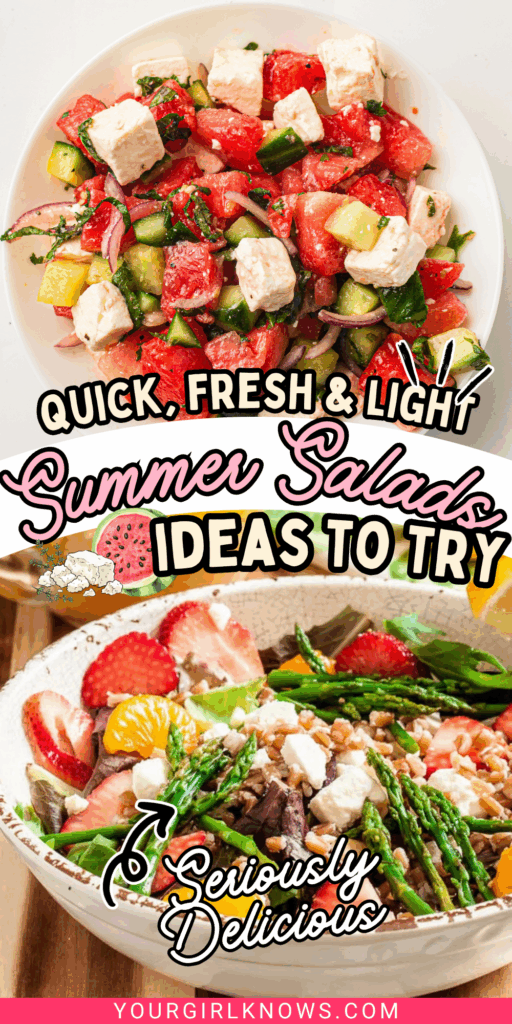 18 Summer Salad Ideas Perfect for BBQs, Picnics, and Easy Summer Dinners 18 Summer Salad Ideas Perfect for BBQs, Picnics, and Easy Summer Dinners