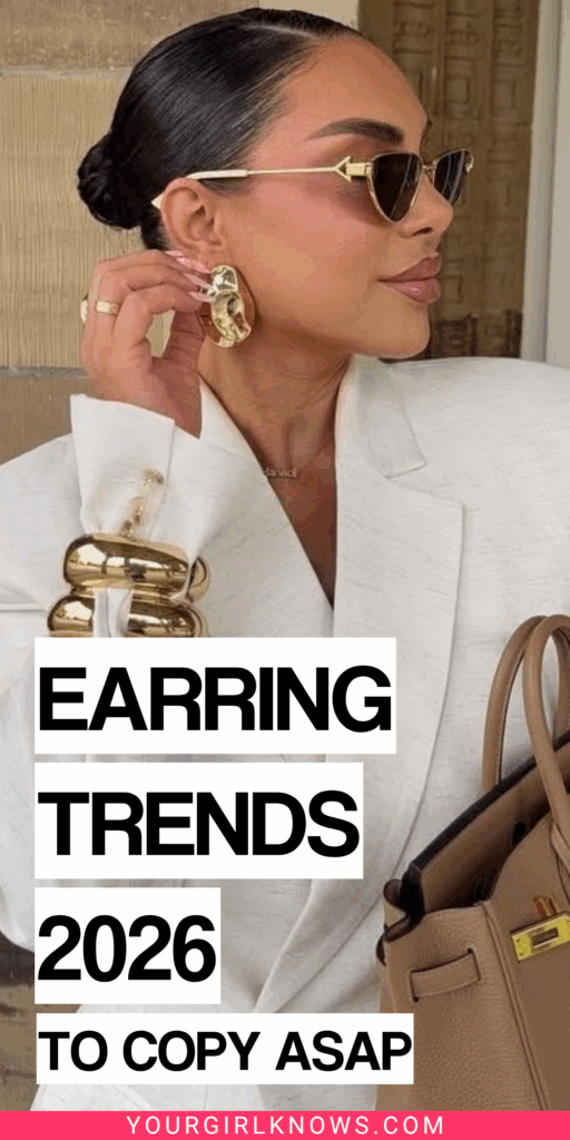 14 Chicest Earring Trends Taking Over 2026 (And How to Wear Them) 14 Chicest Earring Trends Taking Over 2026 (And How to Wear Them)