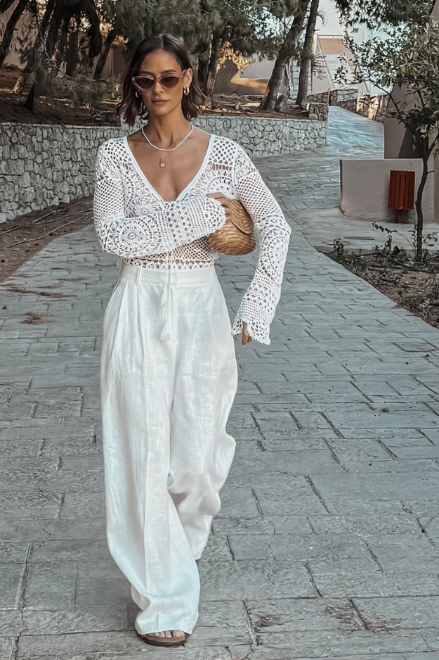18 Effortless & Endlessly Stylish Linen Pants Outfits That Will Carry You Through Every Season 18 Effortless & Endlessly Stylish Linen Pants Outfits That Will Carry You Through Every Season