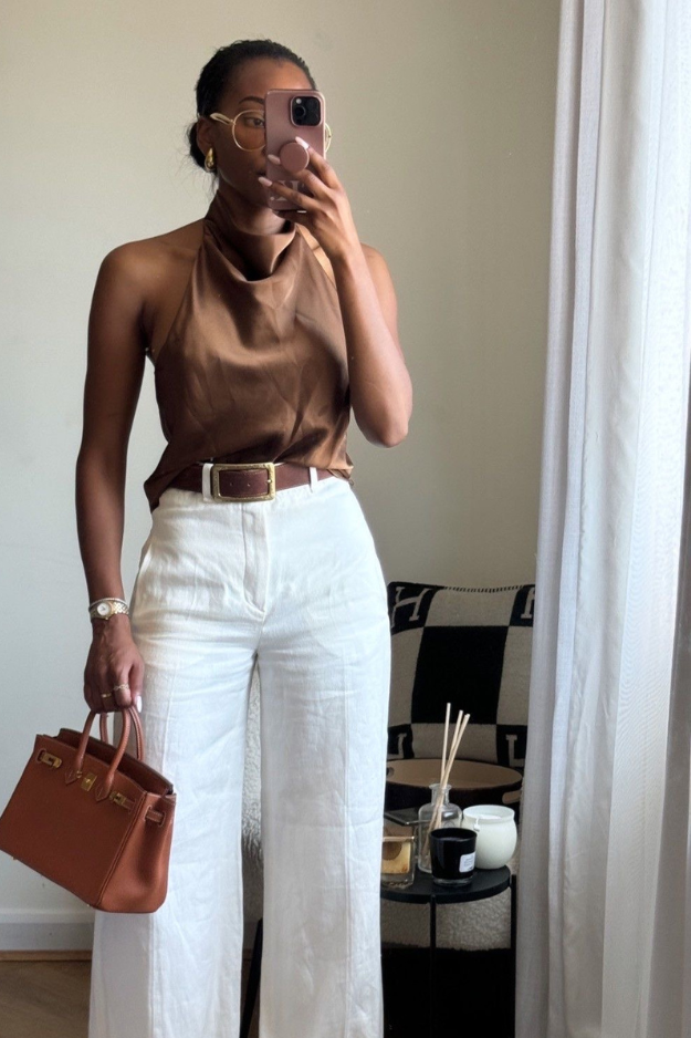 18 Effortless & Endlessly Stylish Linen Pants Outfits That Will Carry You Through Every Season 18 Effortless & Endlessly Stylish Linen Pants Outfits That Will Carry You Through Every Season