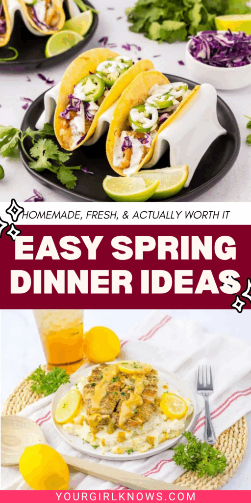 22 Spring Dinner Ideas You Make When You’re Tired of Heavy Meals 22 Spring Dinner Ideas You Make When You’re Tired of Heavy Meals