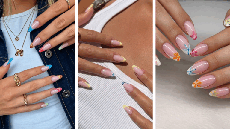 summer french tips