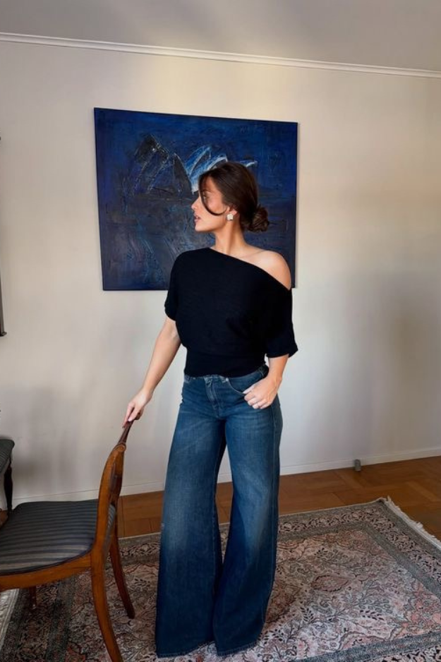 22 Wide Leg Jeans Outfits That Make You Look Instantly Cooler Without Trying 22 Wide Leg Jeans Outfits That Make You Look Instantly Cooler Without Trying
