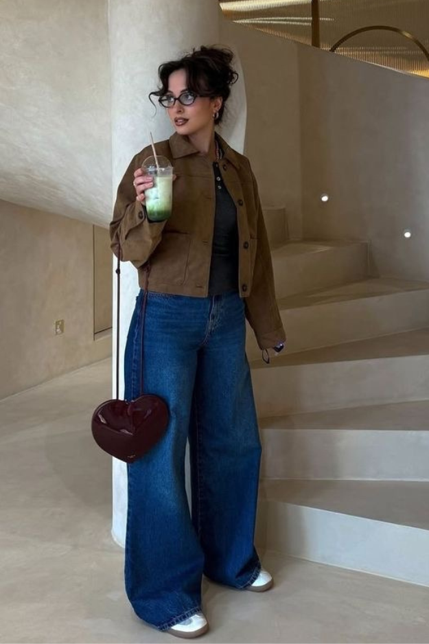 22 Wide Leg Jeans Outfits That Make You Look Instantly Cooler Without Trying 22 Wide Leg Jeans Outfits That Make You Look Instantly Cooler Without Trying