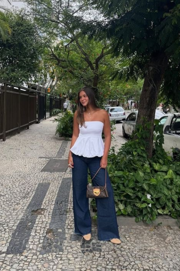 22 Wide Leg Jeans Outfits That Make You Look Instantly Cooler Without Trying 22 Wide Leg Jeans Outfits That Make You Look Instantly Cooler Without Trying