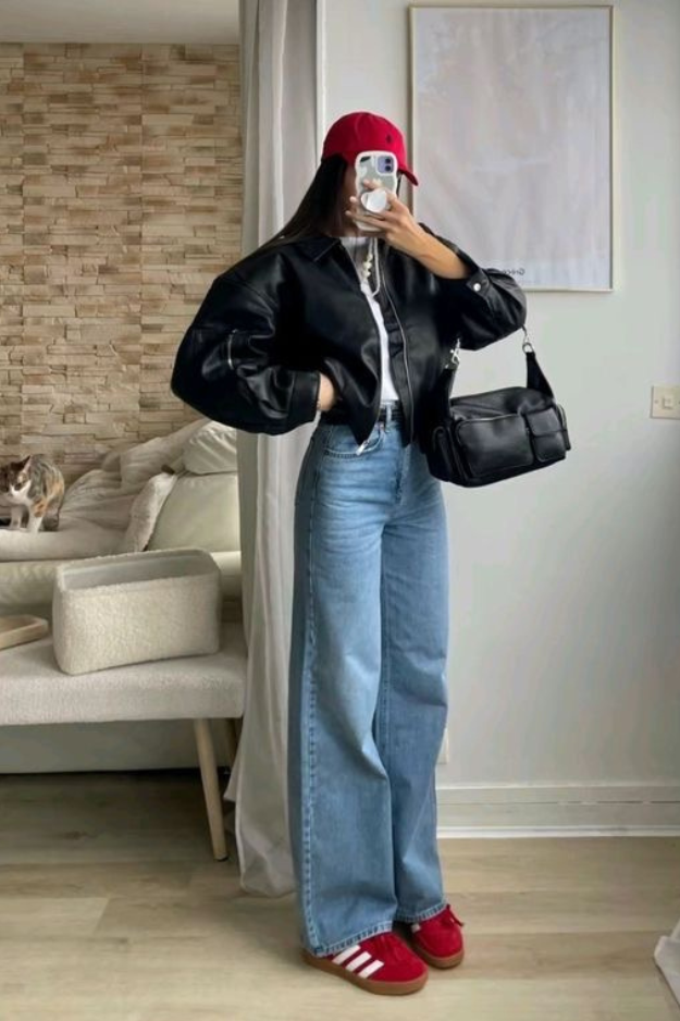 22 Wide Leg Jeans Outfits That Make You Look Instantly Cooler Without Trying 22 Wide Leg Jeans Outfits That Make You Look Instantly Cooler Without Trying