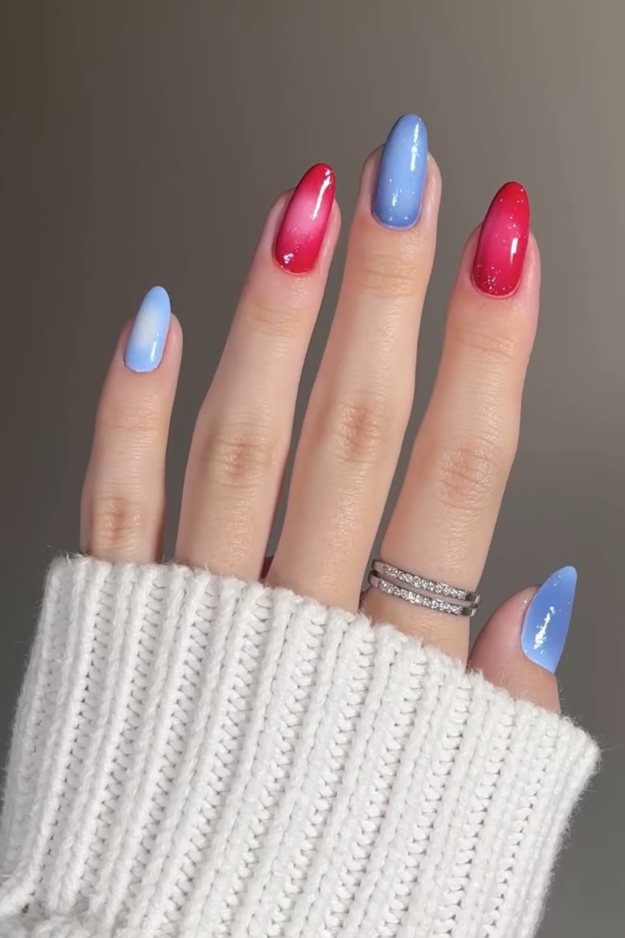 27 Cute 4th of July Nail ideas That Were Basically Made for Fireworks Photos 27 Cute 4th of July Nail ideas That Were Basically Made for Fireworks Photos