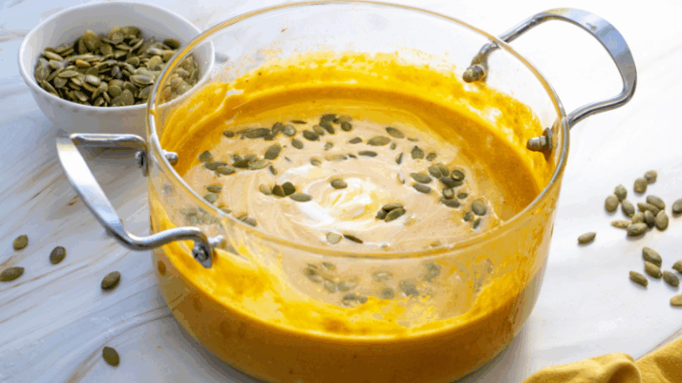 Creamy Pumpkin Soup That Tastes Like Something You’d Order at a Cozy Café